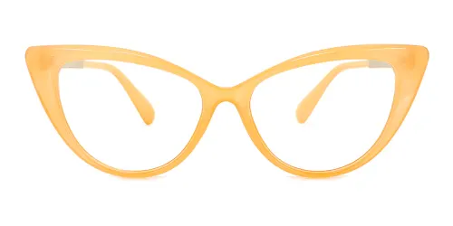 22032 Heather Cateye orange glasses