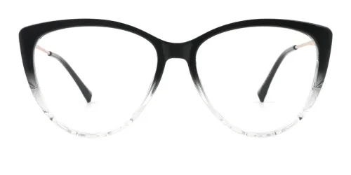 2204 Avram Cateye black glasses