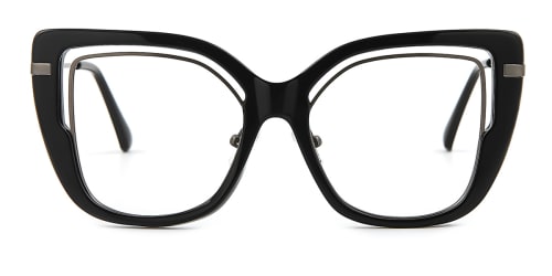 22140 Idla Cateye black glasses