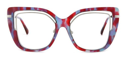 22140 Idla Cateye floral glasses