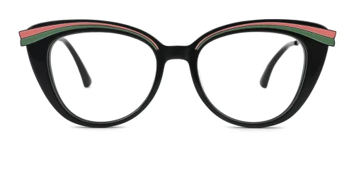 22165 Linn Cateye black glasses
