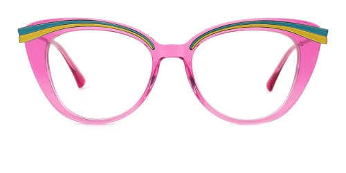 22165 Linn Cateye,Round,Oval purple glasses