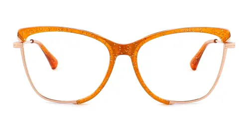 22186 Marvel Cateye orange glasses