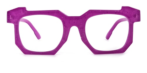 2236-1 Eve Geometric purple glasses