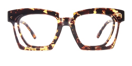 2237 Dalia Rectangle tortoiseshell glasses