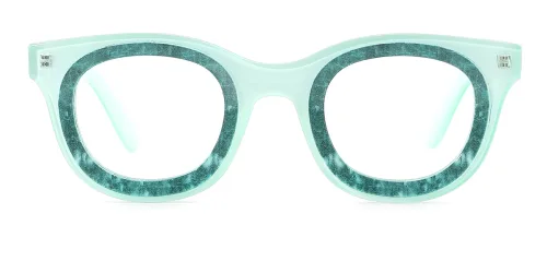 2270 Hoff Round green glasses