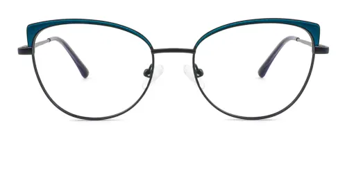 23091 Carlisle Cateye blue glasses