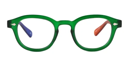 235160 Marine Oval green glasses