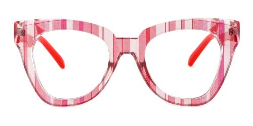 2406 Abbe Cateye pink glasses