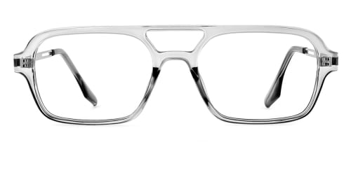 25413 kelly Aviator clear glasses