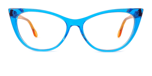 28009 Channon Cateye blue glasses