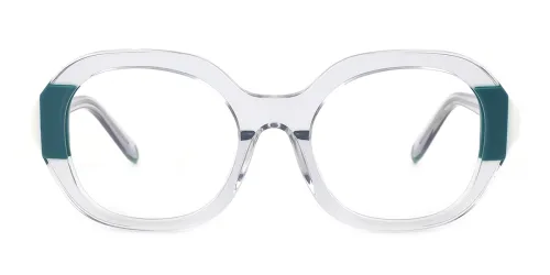 2815 Darcey Oval grey glasses