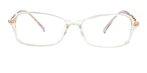 28235 Harrette Rectangle, clear glasses