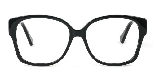 30015 Admire Rectangle black glasses