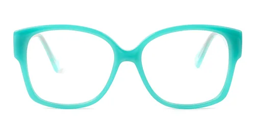 30015 Admire Rectangle green glasses