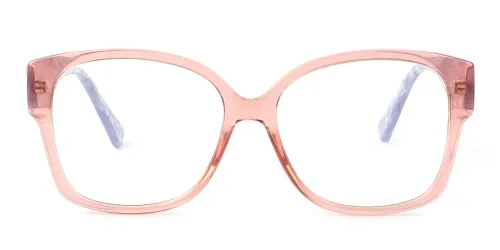 30015 Admire Rectangle pink glasses