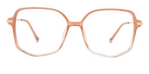 30016 Quilla Rectangle orange glasses