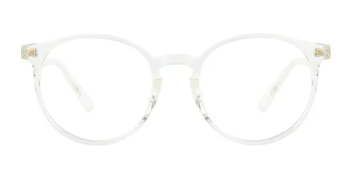 30046 Felica Round clear glasses