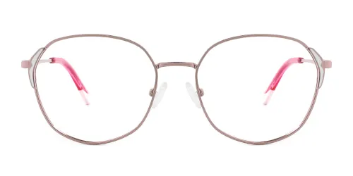 3021 Barrow Round,Geometric white glasses