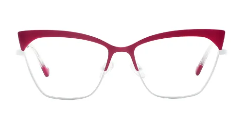 3049 Ricks Cateye purple glasses