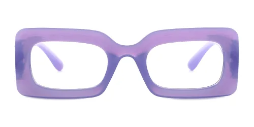 308 Moore Rectangle purple glasses
