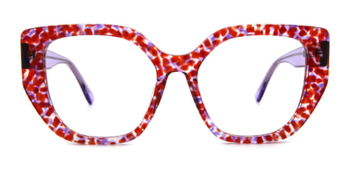 31091 Patricko Cateye floral glasses