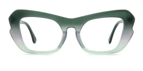 31092 Pauleen Cateye green glasses