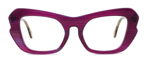 31092 Pauleen Cateye purple glasses