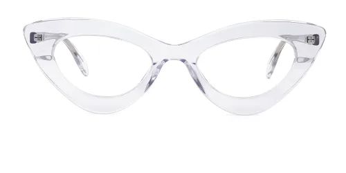 31100 Hettie Cateye clear glasses