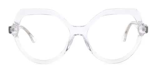 31101 Adonis Cateye, clear glasses
