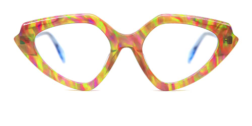 31109 Liam Cateye,Geometric floral glasses