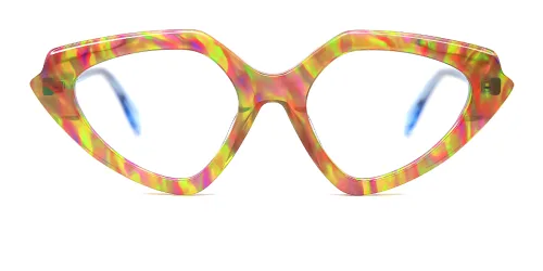 31109 Liam Cateye, floral glasses
