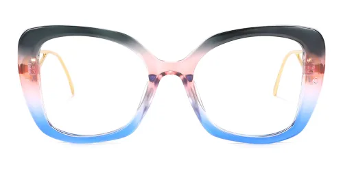 3216 Wanda Cateye blue glasses