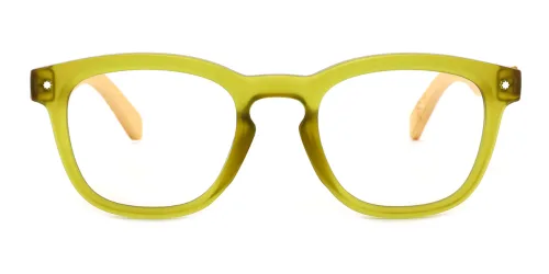 3341 Hopper Rectangle green glasses
