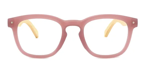 3341 Hopper Rectangle pink glasses