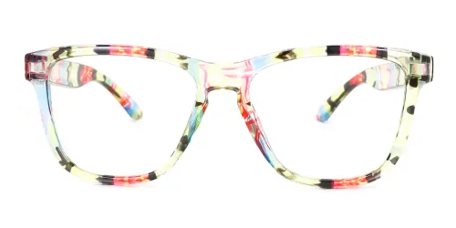 3382 Renee Rectangle floral glasses