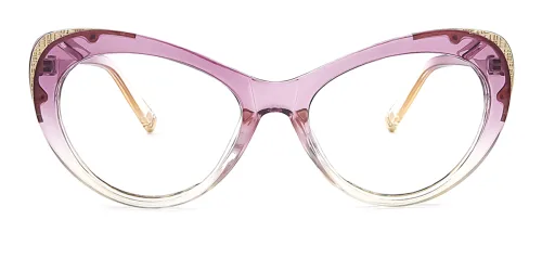 3405 Johnna Cateye,Oval purple glasses