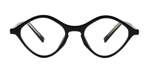 35012 Virna Oval black glasses