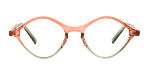 35012 Virna Oval orange glasses