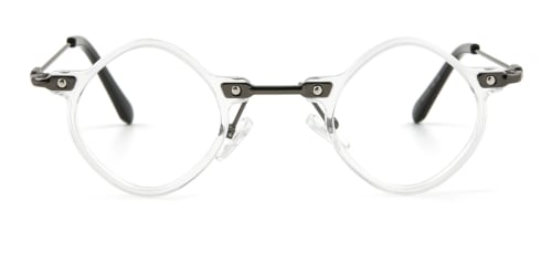 36107 Yoko Oval,Geometric clear glasses