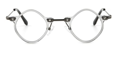 36107 Yoko Oval,Geometric grey glasses