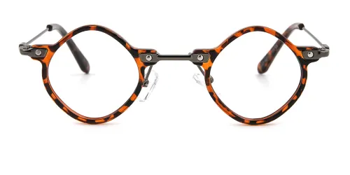 36107 Yoko Geometric, tortoiseshell glasses