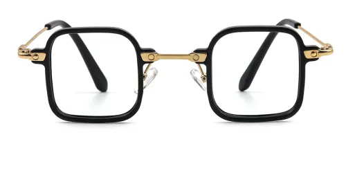 36258 Deneen Rectangle,Geometric black glasses
