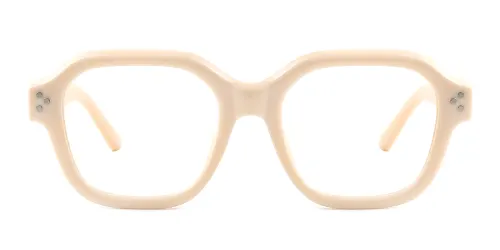 3724 Yeager Rectangle white glasses
