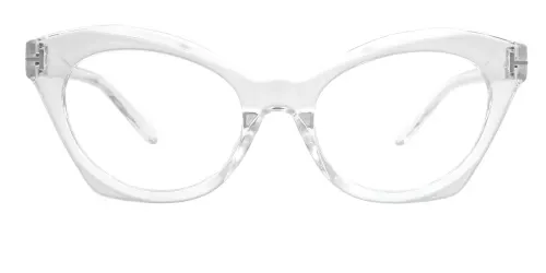 3777 Dembe Cateye clear glasses