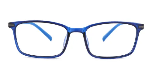 3837 Geord Rectangle blue glasses