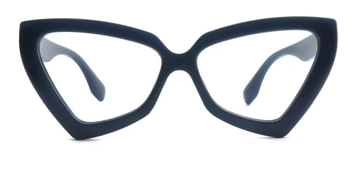 3933 Elda Cateye blue glasses