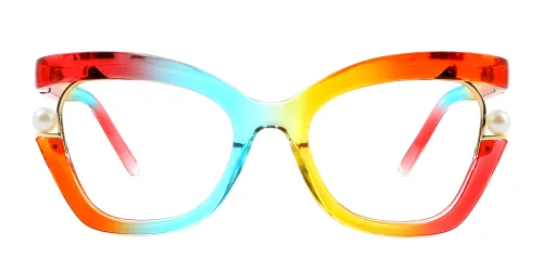 4109 Dora Rectangle multicolor glasses