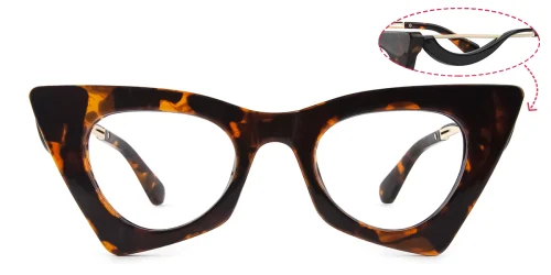 42015 Antonina Cateye tortoiseshell glasses