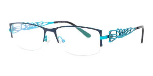 4308 Coley Rectangle blue glasses